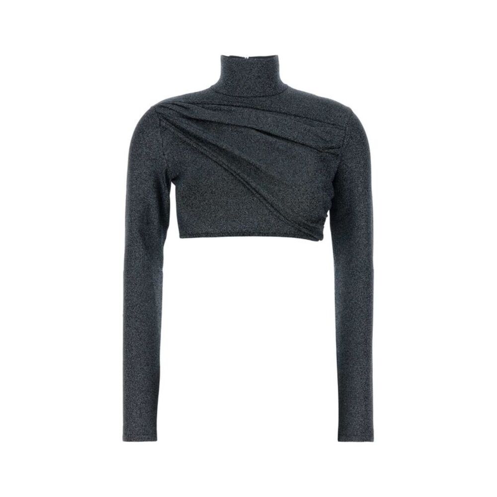 Gucci Women Black Viscose Blend Top